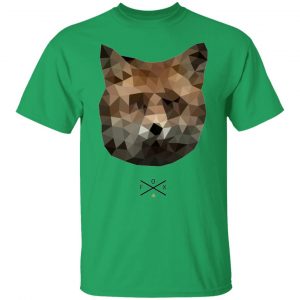 fox polygon animal graphic pet lover geometry t shirts hoodies long sleeve 6