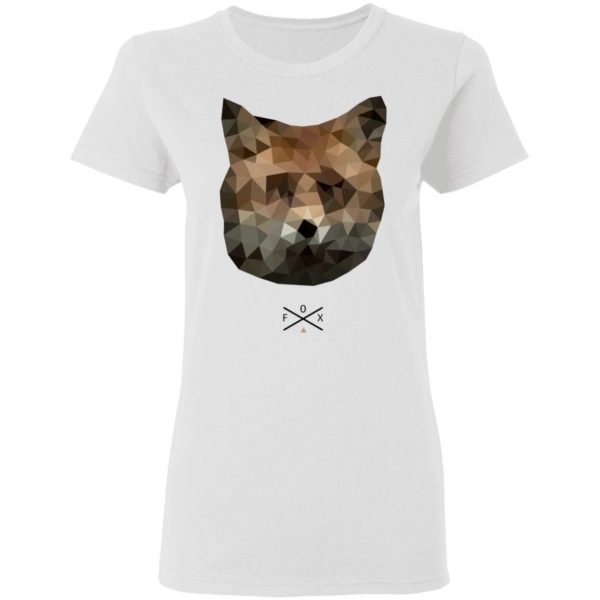 fox polygon animal graphic pet lover geometry t shirts hoodies long sleeve 7