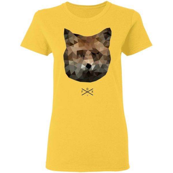 fox polygon animal graphic pet lover geometry t shirts hoodies long sleeve 8