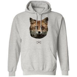 fox polygon animal graphic pet lover geometry t shirts hoodies long sleeve 9