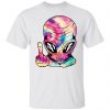 funny alien head tie dye trendy style t shirts hoodies long sleeve