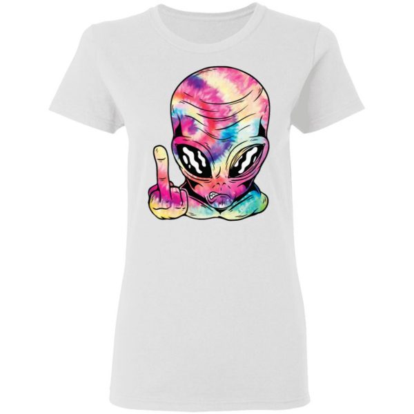 funny alien head tie dye trendy style t shirts hoodies long sleeve 2