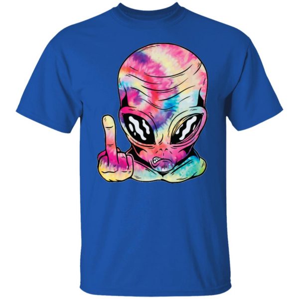 funny alien head tie dye trendy style t shirts hoodies long sleeve 5