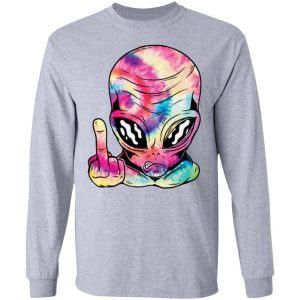 funny alien head tie dye trendy style t shirts hoodies long sleeve 6