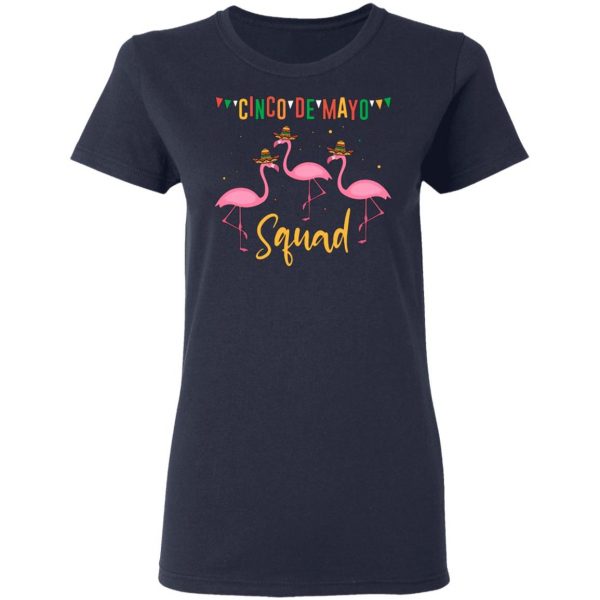 funny flamingo cinco de mayo squad team fiesta t shirts long sleeve hoodies 11