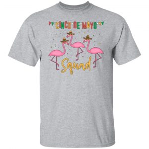 funny flamingo cinco de mayo squad team fiesta t shirts long sleeve hoodies 8