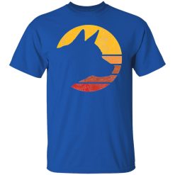 german shepherd vintage sunset trendy silhouette t shirts hoodies long sleeve 2