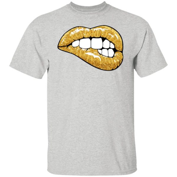 golden glitter lips t shirts hoodies long sleeve 11