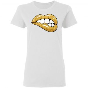 golden glitter lips t shirts hoodies long sleeve 2