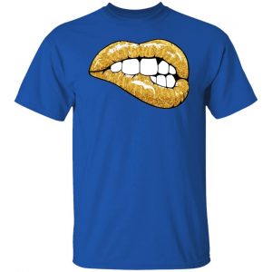 golden glitter lips t shirts hoodies long sleeve 3