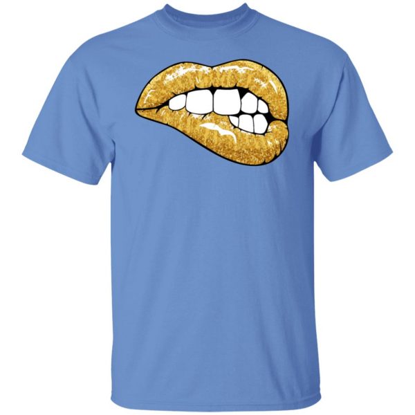 golden glitter lips t shirts hoodies long sleeve 4