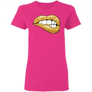 golden glitter lips t shirts hoodies long sleeve 9