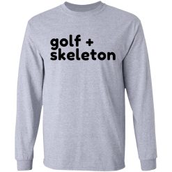 golf skeleton t shirts hoodies long sleeve 2