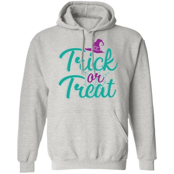 halloween witch hat trick or treat t shirts hoodies long sleeve
