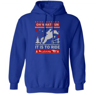 horse sweater christmas oh what fun it is to ride t shirts long sleeve hoodies