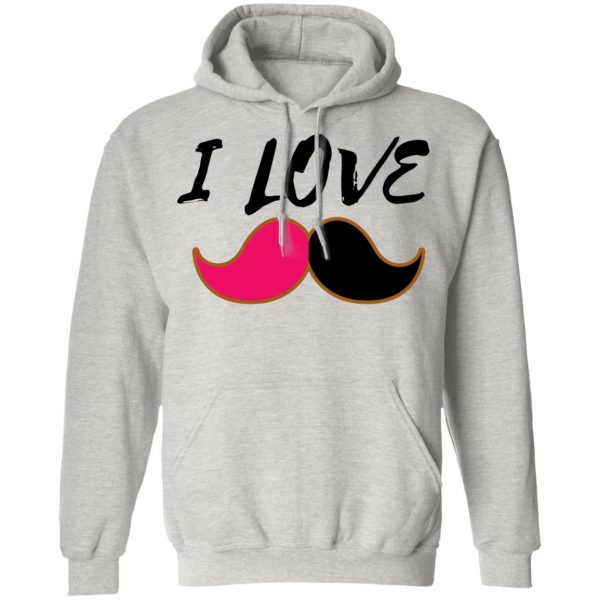 i love mustach t shirts hoodies long sleeve