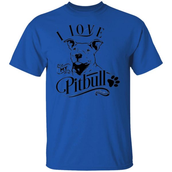 i love my pitbull t shirts hoodies long sleeve 8