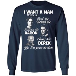 i want a man who is sweet like spencer protective like aaron strong like derek t shirts long sleeve hoodies 12