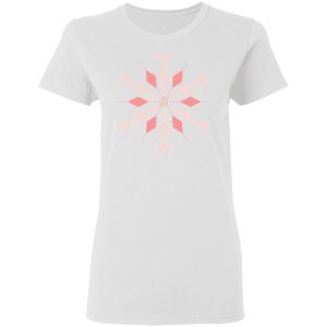joy shades of salmon pink snowflake t shirts hoodies long sleeve 11