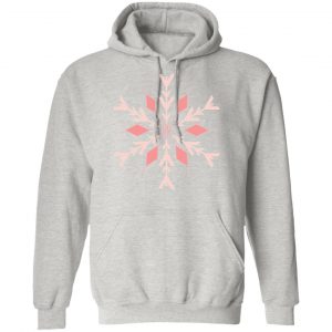 joy shades of salmon pink snowflake t shirts hoodies long sleeve 5