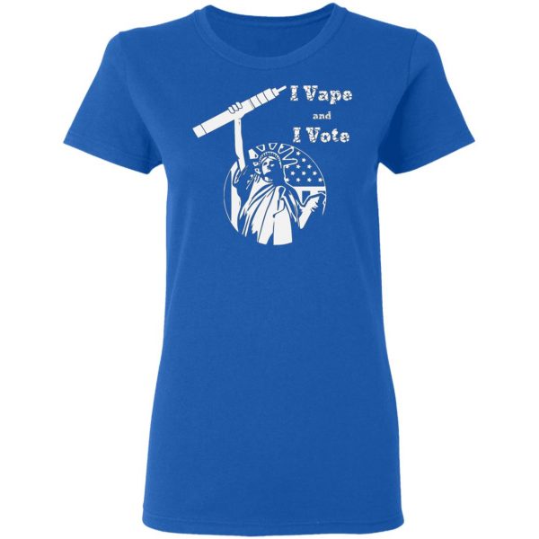 lady liberty i vape i vote t shirts long sleeve hoodies 5