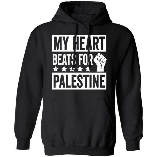 my heart beats for palestine t shirts long sleeve hoodies 2