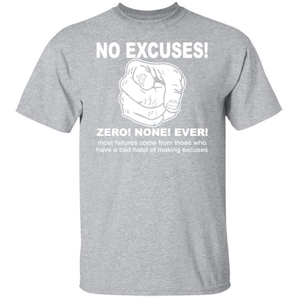 no excuse zero none t shirts long sleeve hoodies 12