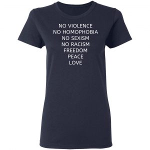 no violence no homophobia no sexism no racism t shirts long sleeve hoodies 9