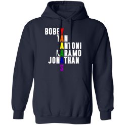 queer eye yaaas fab 5 names lgbt t shirts long sleeve hoodies 2