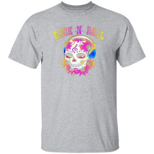 rock n roll sugar skull t shirts long sleeve hoodies 10