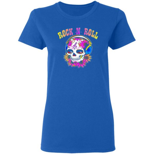 rock n roll sugar skull t shirts long sleeve hoodies 12