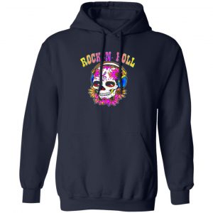 rock n roll sugar skull t shirts long sleeve hoodies 13