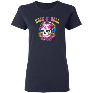 rock n roll sugar skull t shirts long sleeve hoodies 6