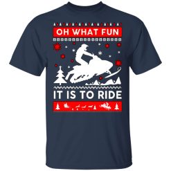 snowmobile sweater christmas oh what fun it is to ride t shirts long sleeve hoodies 10