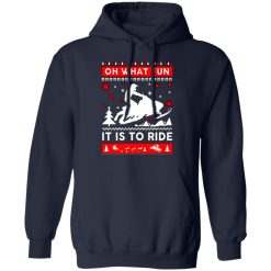 snowmobile sweater christmas oh what fun it is to ride t shirts long sleeve hoodies 11