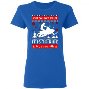 snowmobile sweater christmas oh what fun it is to ride t shirts long sleeve hoodies 3