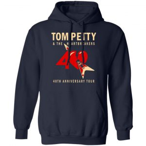 tom petty and the heartbreakers 40th anniversary tour t shirts long sleeve hoodies