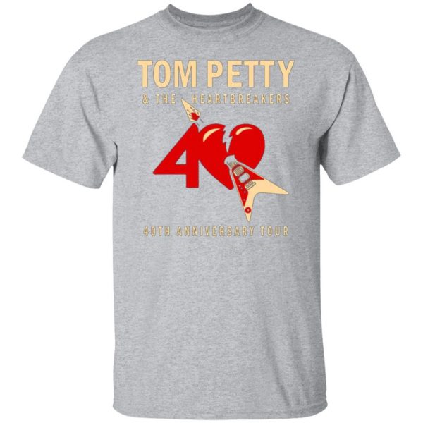 tom petty and the heartbreakers 40th anniversary tour t shirts long sleeve hoodies 7