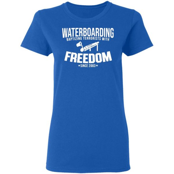 waterboarding baptising terrorists with freedom t shirts long sleeve hoodies 2