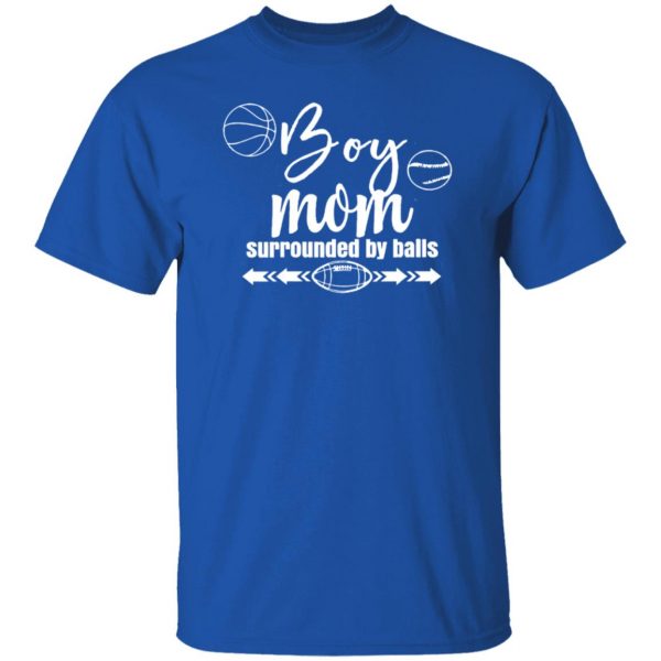 womens boy mom surrounded by balls t shirts long sleeve hoodies 9