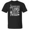 womens casual trendy leggings leaves and lattes t shirts long sleeve hoodies 8