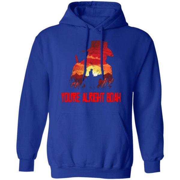 youre alright boah rdr2 style gaming t shirts long sleeve hoodies
