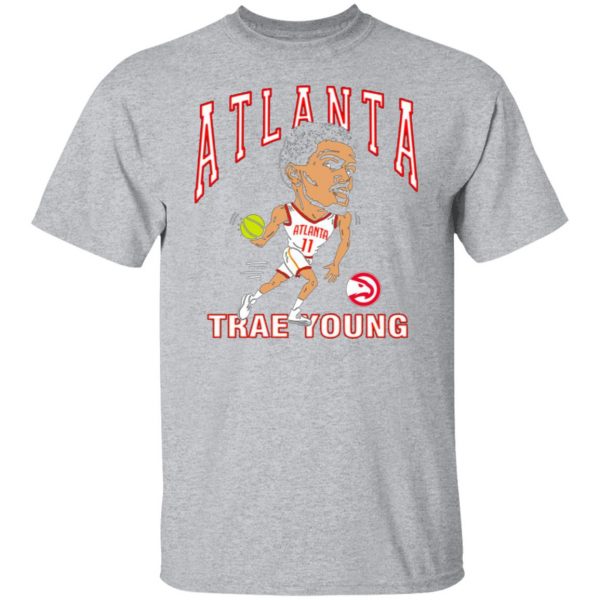 atlanta trae young hawks caricature t shirts long sleeve hoodies 10