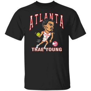 atlanta trae young hawks caricature t shirts long sleeve hoodies 2