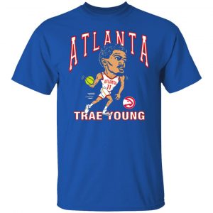 atlanta trae young hawks caricature t shirts long sleeve hoodies 3