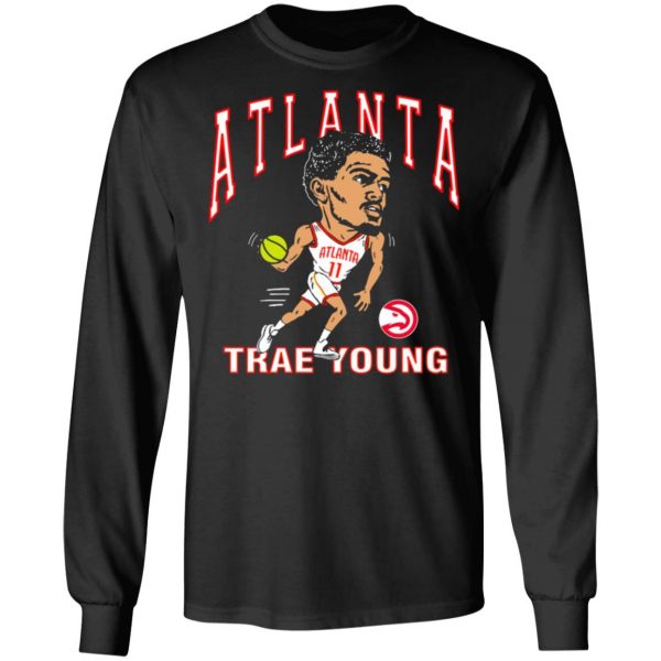 atlanta trae young hawks caricature t shirts long sleeve hoodies 6