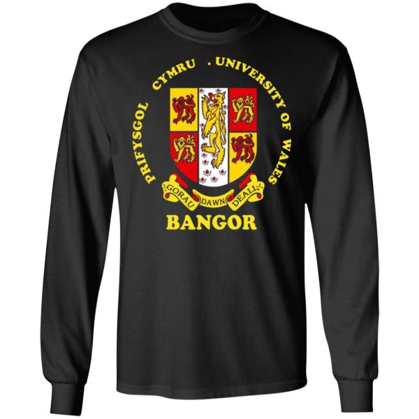 bangor prifysgol cymru university of wales t shirts long sleeve hoodies 8