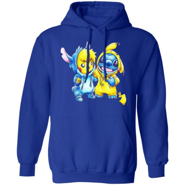 cute stitch pokemon t shirts long sleeve hoodies 6