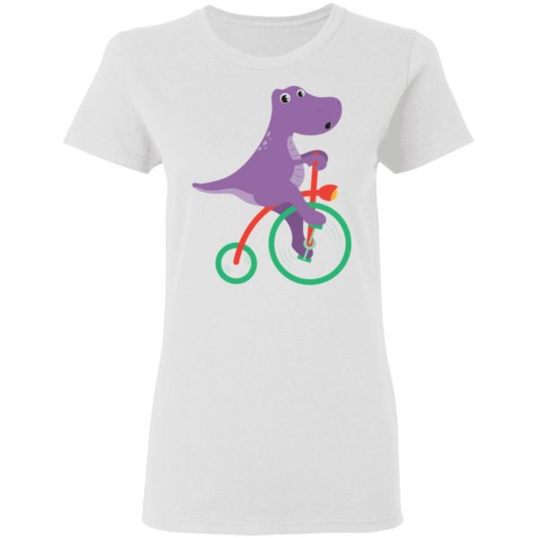 dinosaur dino riding bicycle dino lover t shirts hoodies long sleeve 3