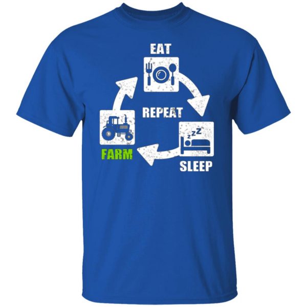 eat sleep farm repeat farming t shirts long sleeve hoodies 10